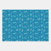 Fangmuster Geschenkpapier Set (Vorderseite 2)