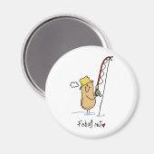 Fangmutter Magnet (Vorderseite/Rückseite)