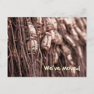 Fangnetz wir haben Postkarte verschoben