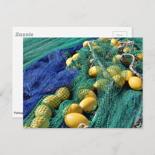 Fangnetze Postkarte (Vorne/Hinten)