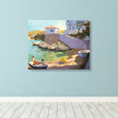 Fangnetze Samos 2005 Leinwanddruck (Insitu (Holzboden))