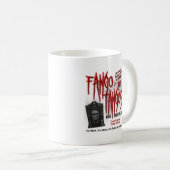 Fango Tango-Vampirs-Nachtklub Kaffeetasse (VorderseiteRechts)