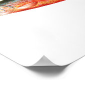 Fangplakat - Forellenfisch Poster (Ecke)