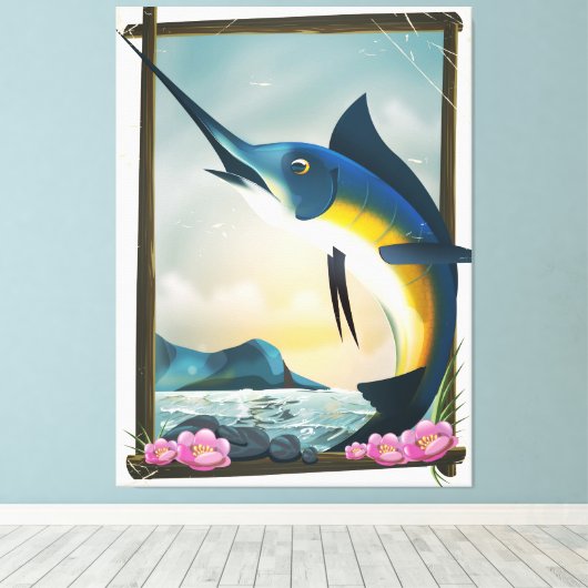 Fangplakat Leinwanddruck (Insitu (Holzboden))