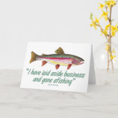 Fangquote Karte (Gelbe Blume)