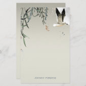 Fangreise Personalisiert um Mitternacht Briefpapier (Vorne/Hinten)