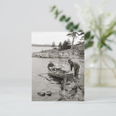 Fangreise Whitefish Bay, 1906 Postkarte (Stehend Vorderseite)