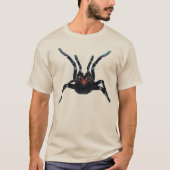 Fangs - Cobalt Blue Tarantula T-Shirt (Vorderseite)