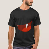 Fangs Halloween Tshirt (Vorderseite)