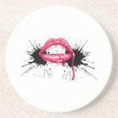 Fangs Splash Getränkeuntersetzer (Vorne)