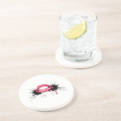 Fangs Splash Getränkeuntersetzer (Seite)