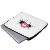 Fangs Splash Laptopschutzhülle (Vorne Knopf)