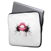 Fangs Splash Laptopschutzhülle (Vorderseite Links)