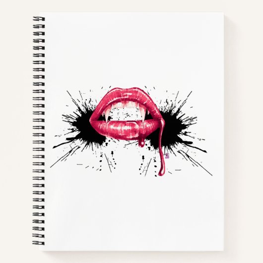 Fangs Splash Notizblock (Vorderseite)
