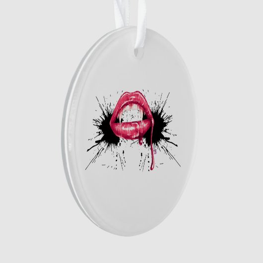 Fangs Splash Ornament (Vorderseite)