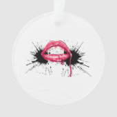 Fangs Splash Ornament (Vorderseite)