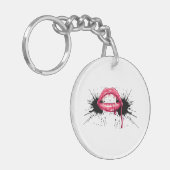 Fangs Splash Schlüsselanhänger (Vorderseite links)