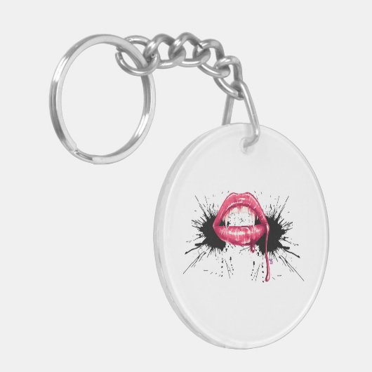 Fangs Splash Schlüsselanhänger (Vorderseite links)