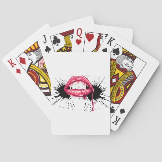 Fangs Splash Spielkarten (Rückseite)