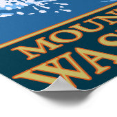 Fangsaison - Mount Adams, Washington Poster (Ecke)