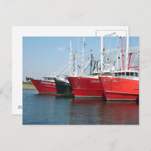 Fangschiffe Postkarte (Vorne/Hinten)