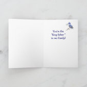 FangSohn zum Geburtstag Spaß - The Kingfisher Karte (Innenseite)