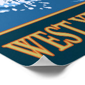 Fangszene - West Yellowstone Poster (Ecke)