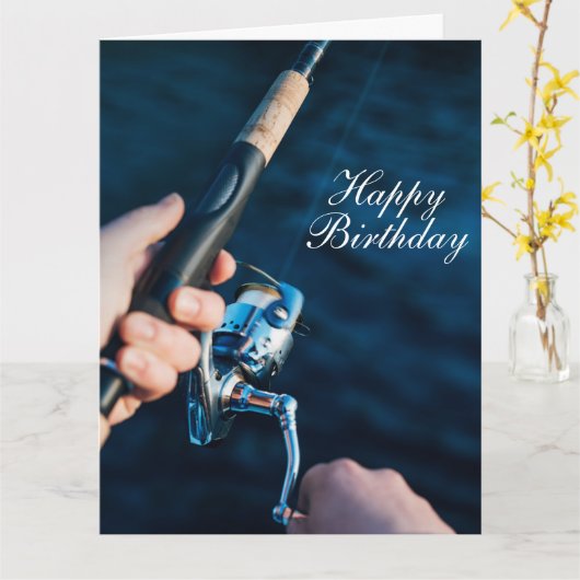 Fangtag Karte (Gelbe Blume)