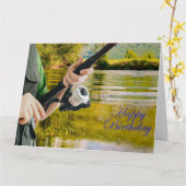 Fangtag Karte (Gelbe Blume)