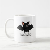 Fangtastic Funny Halloween Puff Kaffeetasse (Links)