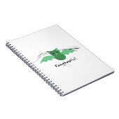 Fangtastic Green Bat Notizblock (Rechte Seite)