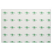 Fangtastic Green Bat Stoff (Fat Quarter (45,7 x 55,9 cm))
