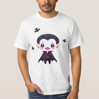 Fangtastisch Niedlicher Halloween-Vampir-T - Shirt