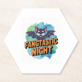Fangtastische Nacht Untersetzer (Vorderseite)