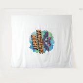 Fangtastische Nacht Wandteppich (Vorderseite (Horizontal))