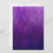 Fangtastisches Halloween-Party Einladung (Rückseite)