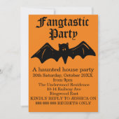 FANGTASTISCHES HALLOWEEN-PARTY EINLADUNG (Vorderseite)