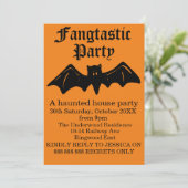 FANGTASTISCHES HALLOWEEN-PARTY EINLADUNG (Stehend Vorderseite)