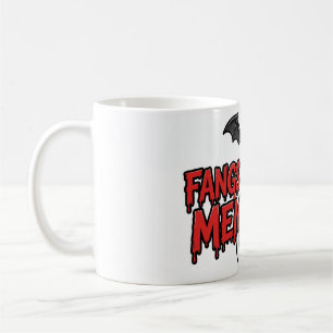 Fangtastisches Halloween-Shirt für Vampire-Erinner Kaffeetasse