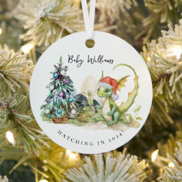 Fangtätigkeit 2024 | Baby Dragon Eggs Zodiac Ornament Aus Metall