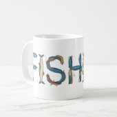 Fangtext Kaffeetasse (Vorderseite Links)