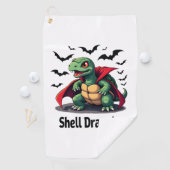 Fangy Schildkröte Golfhandtuch (Insitu)