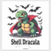 Fangy Turtle Aufkleber (Blatt)