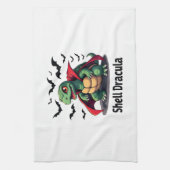 Fangy Turtle Geschirrtuch (Vertikal)