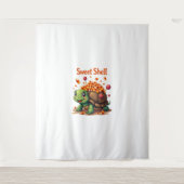 Fangy Turtle Wandteppich (Vorderseite)