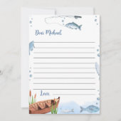 Fangzeit Kapselnotizkarte Dankeskarte (Vorderseite)