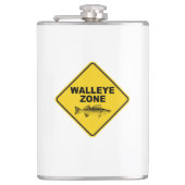 Fangzone Walleye Flachmann (Vorderseite)