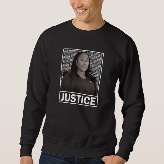 Fani Willis District Attorney sucht Justiz Sweatshirt (Vorderseite)