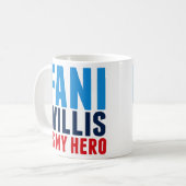 Fani Willis ist My Hero Kaffeetasse (Vorderseite Links)