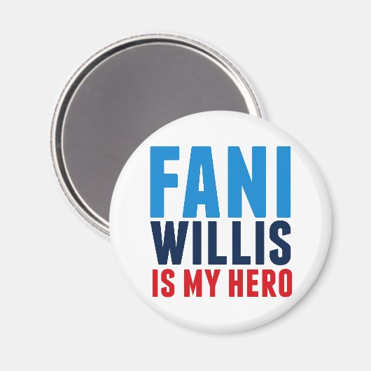 Fani Willis ist My Hero Magnet (Vorderseite/Rückseite)
